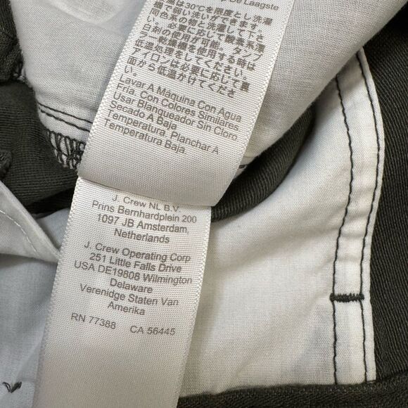 J.Crew Women’s Pants Style BT131 FA23 | Size P6 | 100% Cotton | Army Green | NWT - Picture 14 of 16